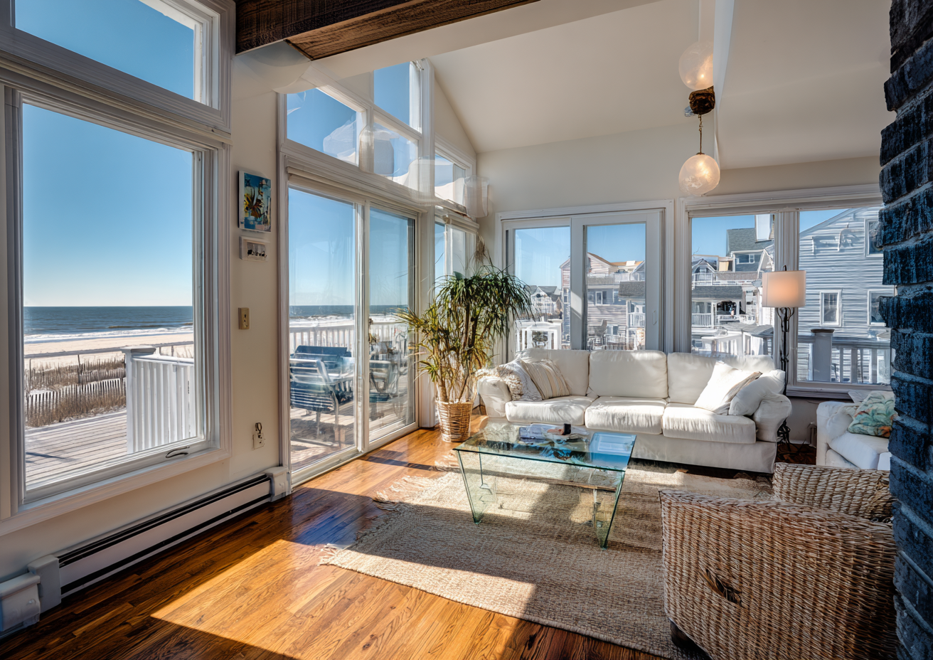 Coastal VRBO Listing Photography in NJ to Highlight Shore Views