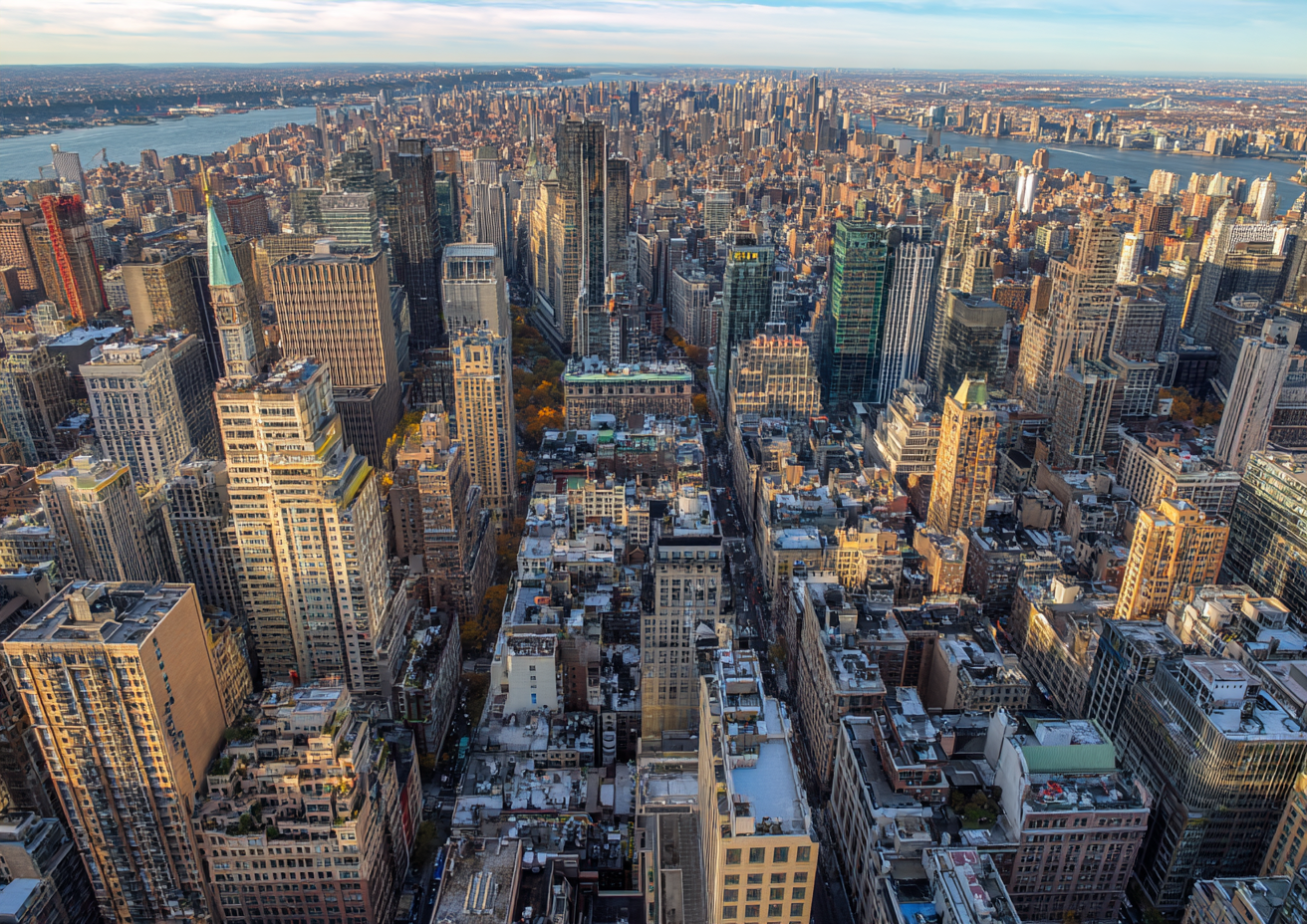 A Bird's-Eye View of the Big Apple: Drone Photography for NYC Listings