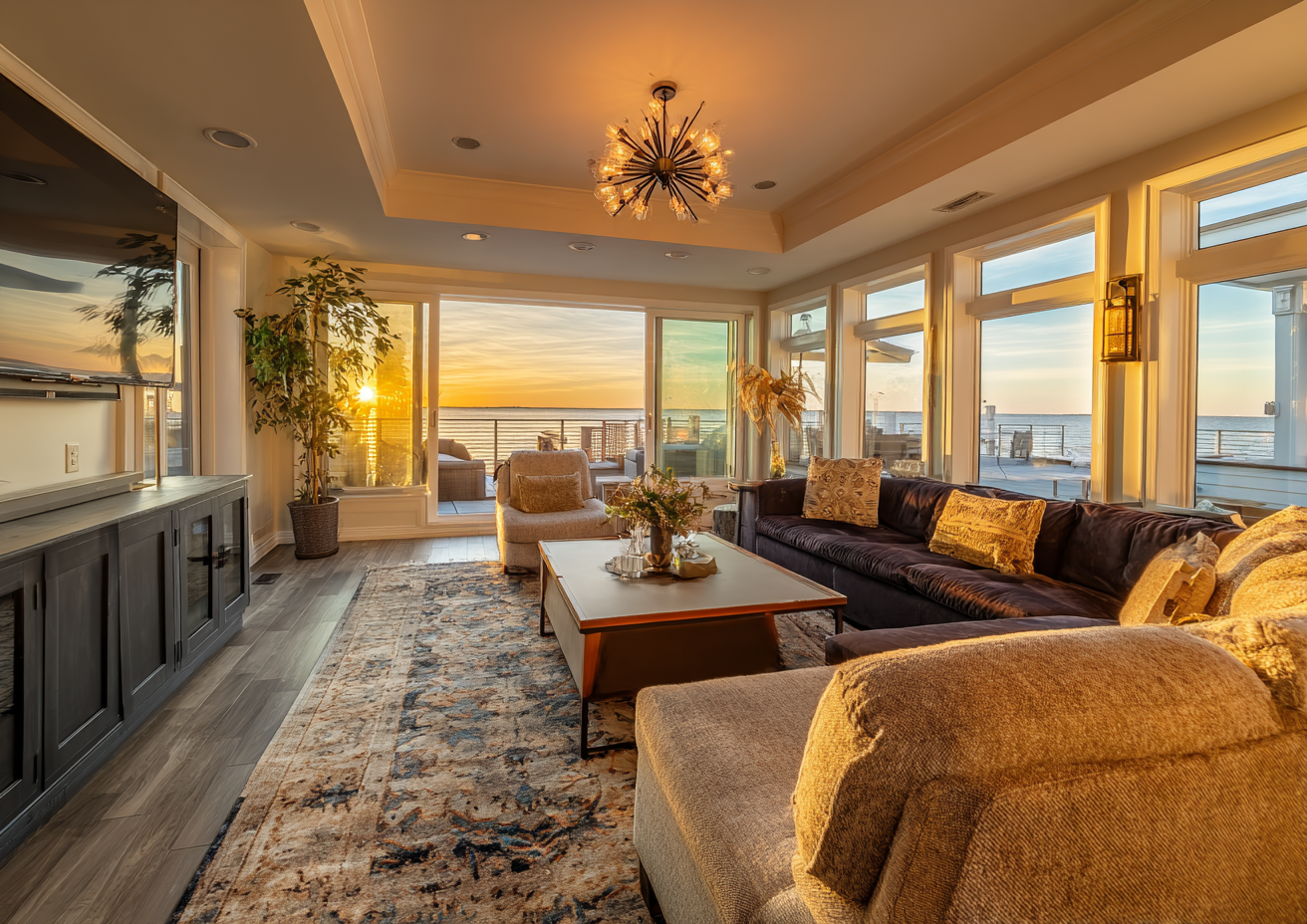 VRBO Sunset Rental Photos in NJ: Golden Hour Magic