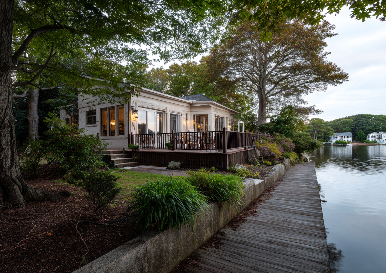 Lakefront Airbnb Listing Images in New Jersey to Attract Lake Lovers