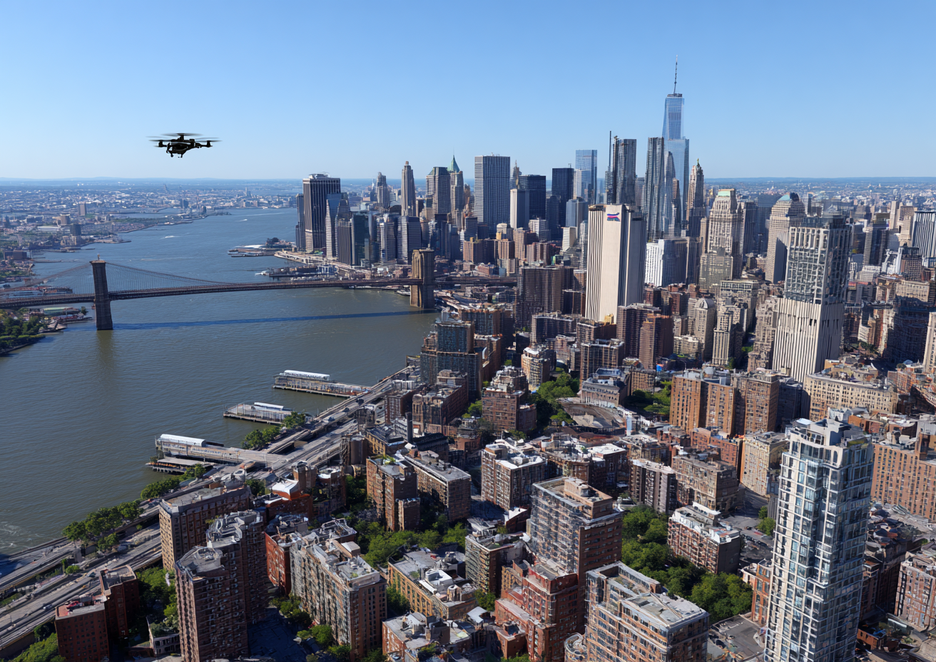 Drones Over Downtown: Advanced Drone Use Cases for NYC Real Estate