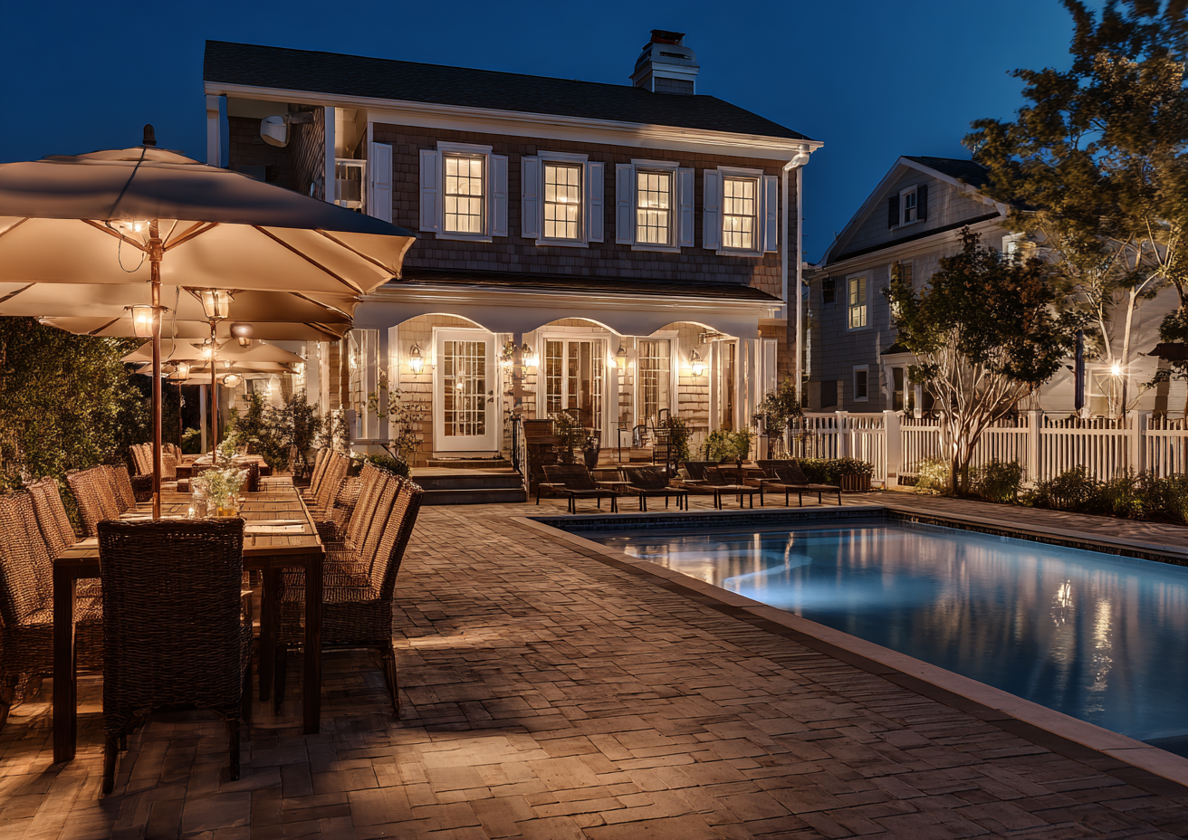 Short Stay Rental Evening Photos in NJ That Set the Mood